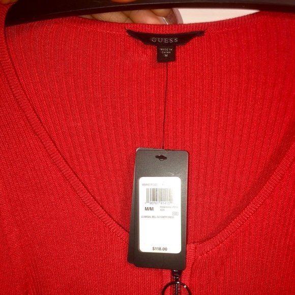 Guess by Marciano red body con formal dress - Picture 5 of 5